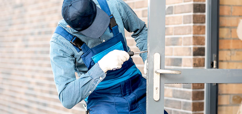 Pivot Storefront Door Locks Installation in Rubidoux, California